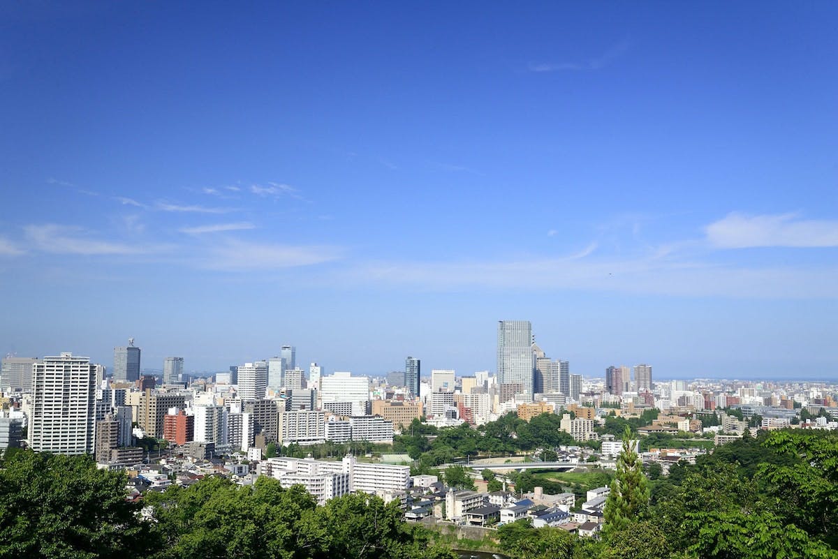 仙台市の風景