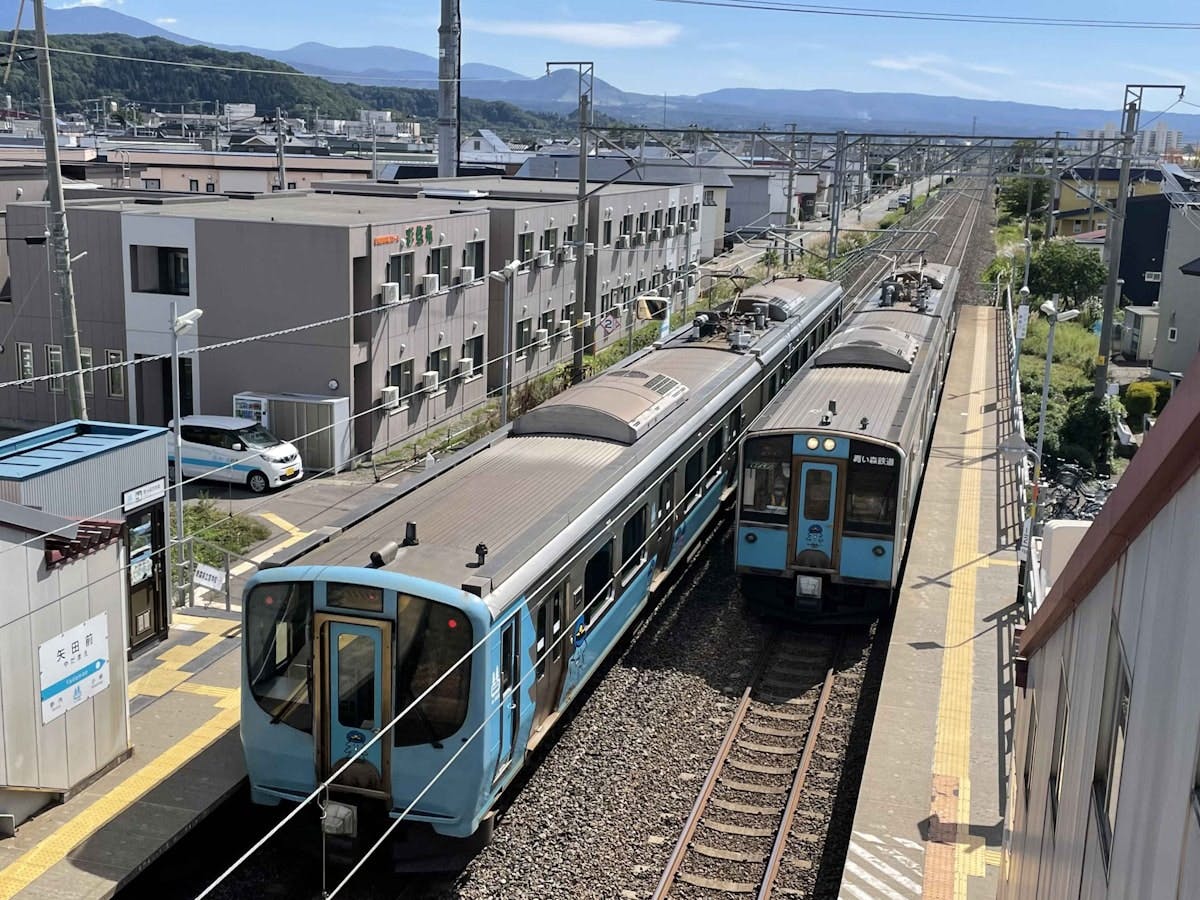 青い森鉄道線　矢田前駅