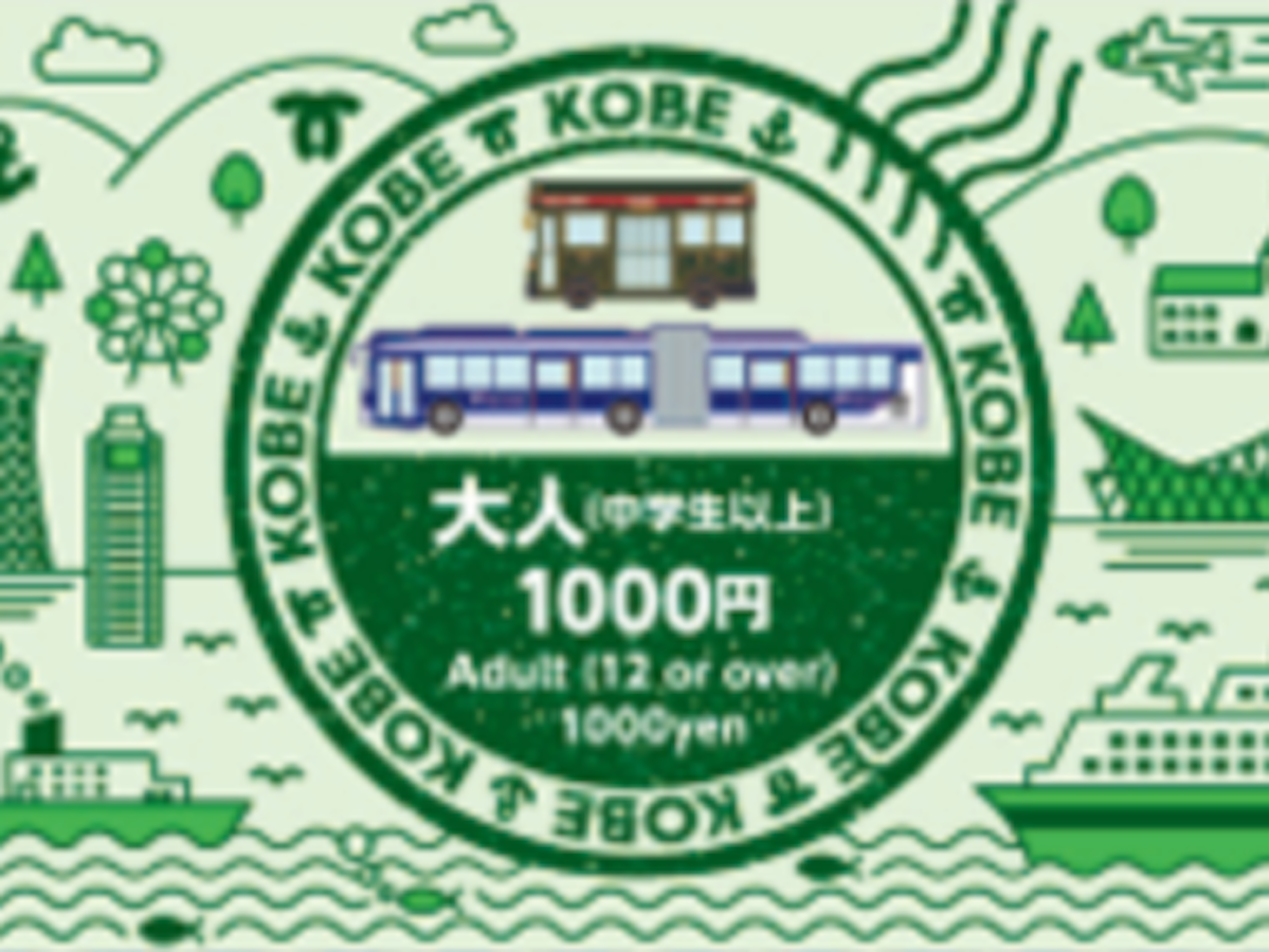 Kobe 2-day loop bus ticket
